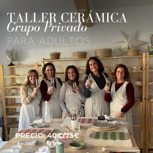 Taller de Cerámica Adulto GUPO PRIVADO