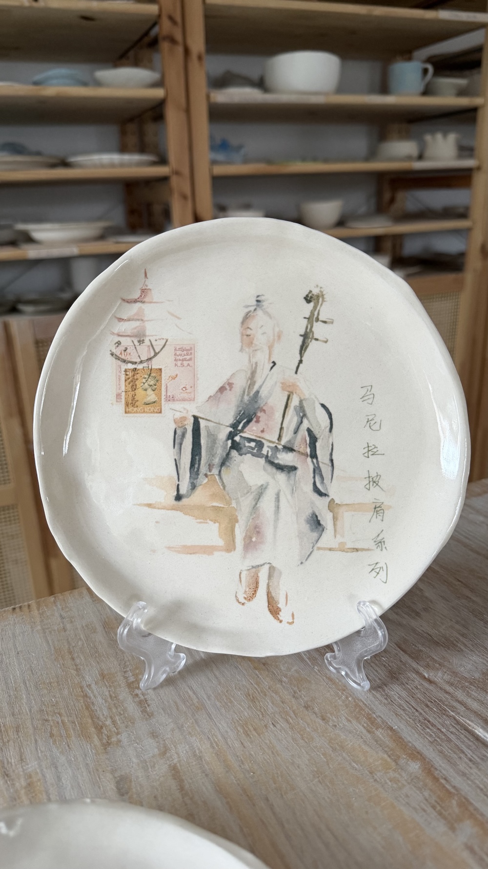 Kit 4 platos " Mantones de Manila" - Imagen 5