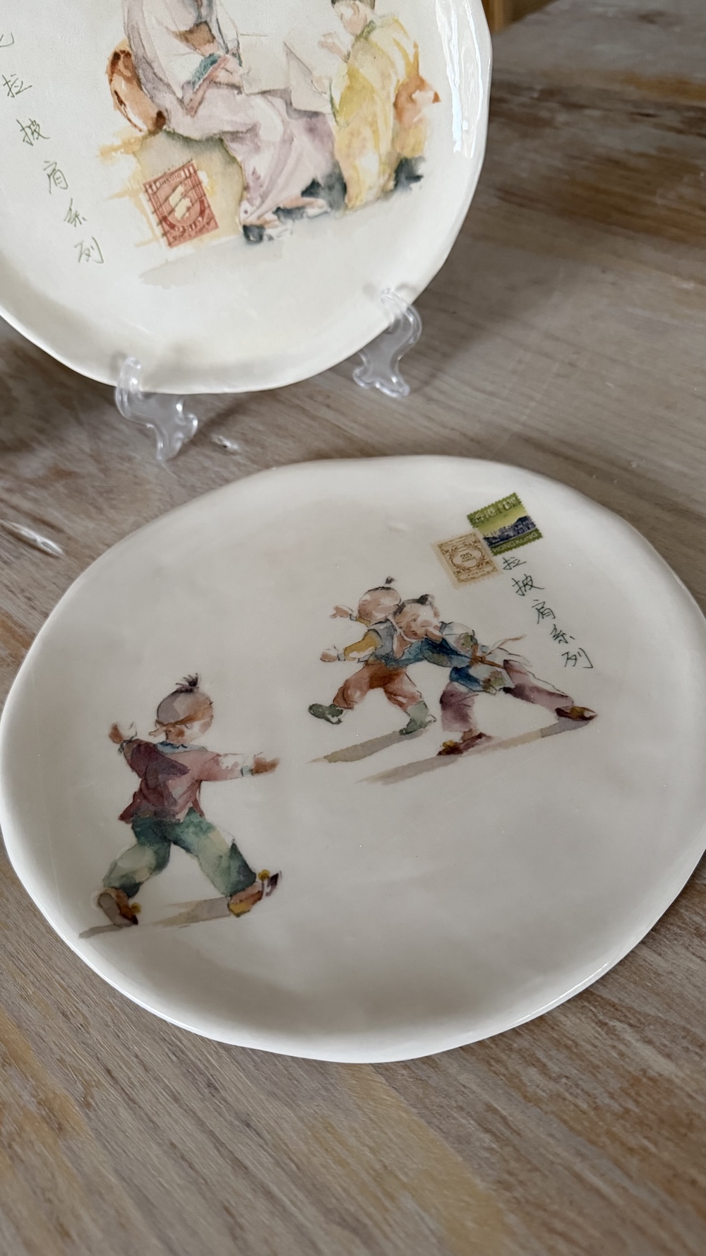 Kit 4 platos " Mantones de Manila" - Imagen 7